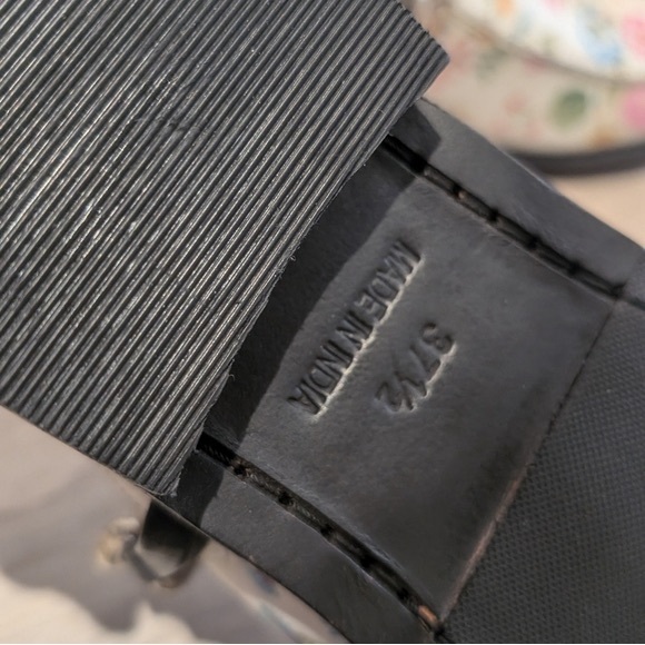 Free People Floral Mules with Chain Detail - Picture 8 of 9